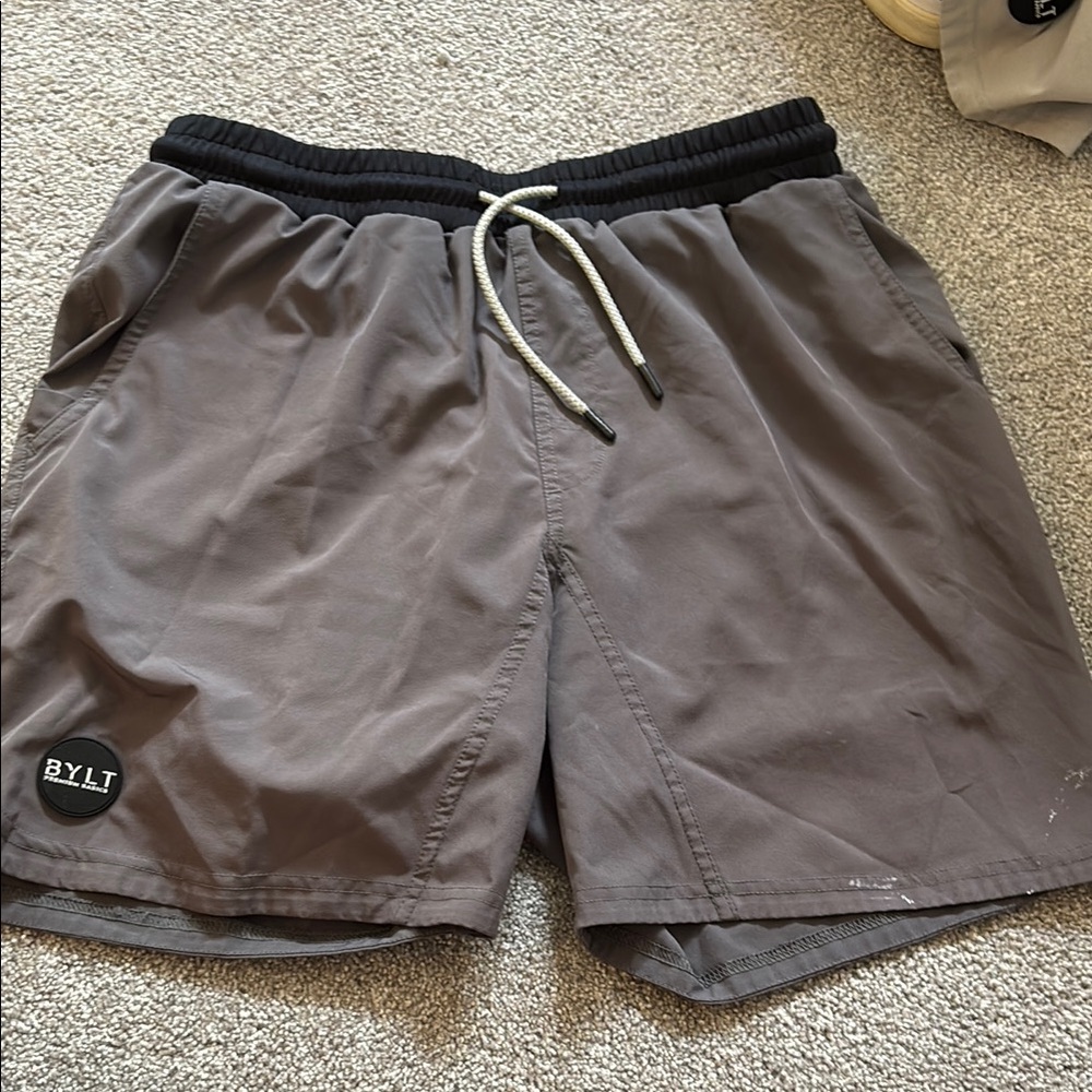 BYLT Gray Athletic Shorts